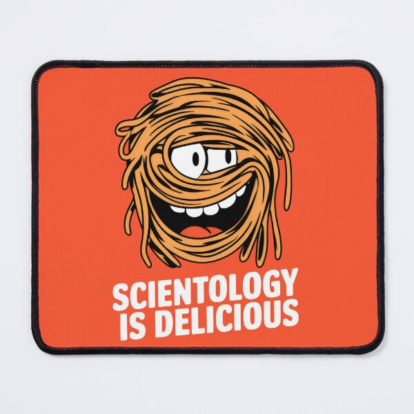 Item preview, Scientology is Delicious - Funny Noodle Character designed and sold by Prime-Studio.