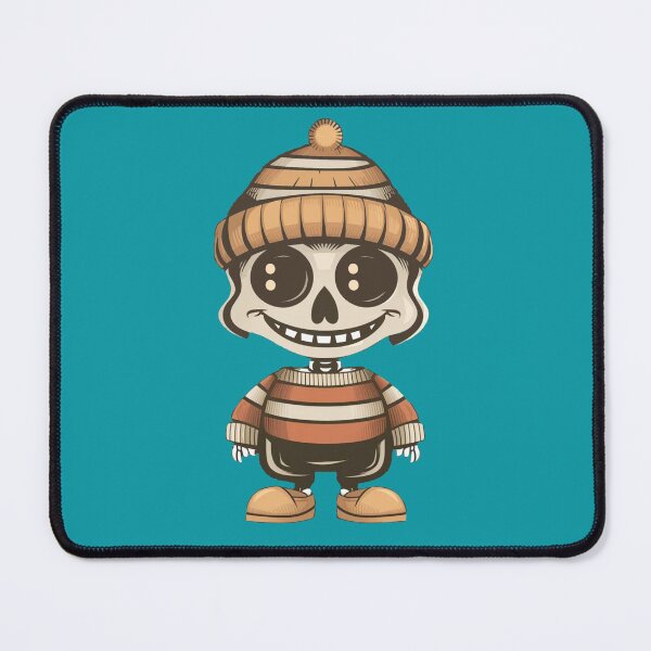 Item preview, Smiling Skeleton in a Beanie designed and sold by NiRia Spot.