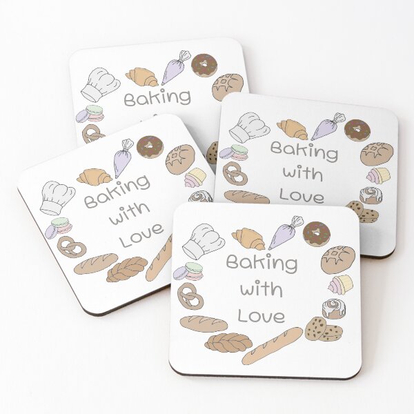 Item preview, Baking with Love designed and sold by Sweet-Stitches.
