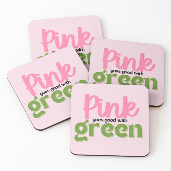 Item preview, Wicked Movie Quote Pink goes good with Green designed and sold by baranskini.