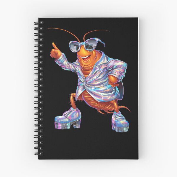 Item preview, Groovy Dancing Cockroach - Disco Star in Action designed and sold by ZingZest.