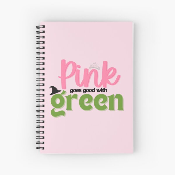 Item preview, Wicked Movie Quote Pink goes good with Green designed and sold by baranskini.