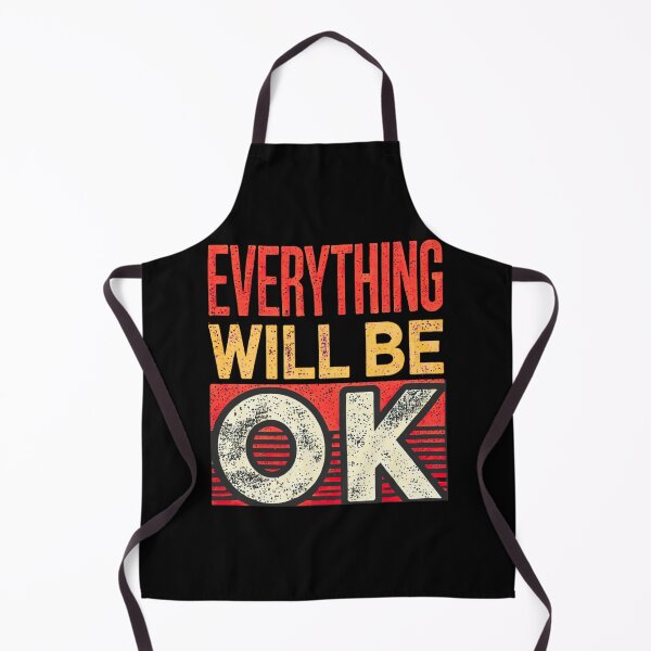 Item preview, EVERYTHING WILL BE OK | Inspirational Quote Art designed and sold by Ayman Toumarti.