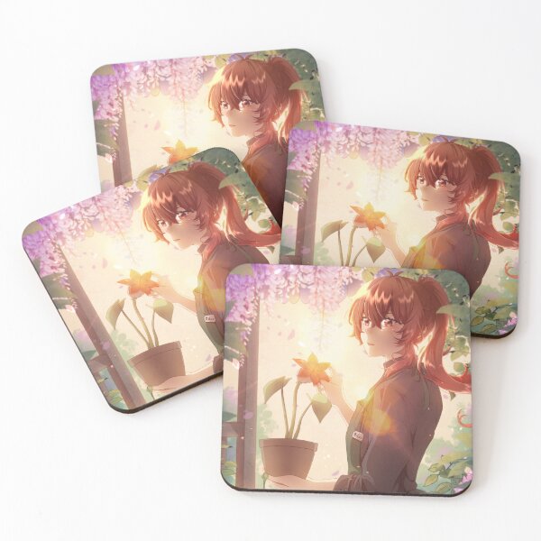 Item preview, Diluc in the flower shop designed and sold by hungryBritty.