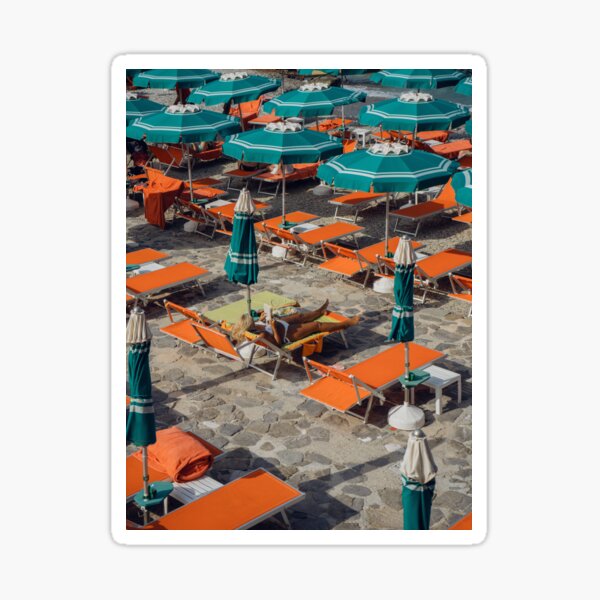 Item preview, Santa Margherita Ligure beach designed and sold by lilienblum.