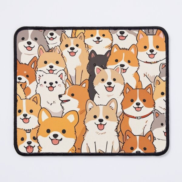 Item preview, Cute Cartoon Dogs Pattern designed and sold by MusesWhispers.