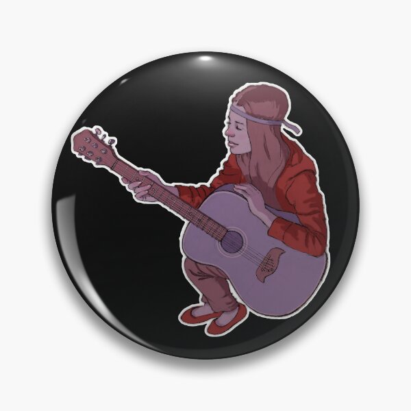 Item preview, Girl sitting with her guitar designed and sold by gabewells.