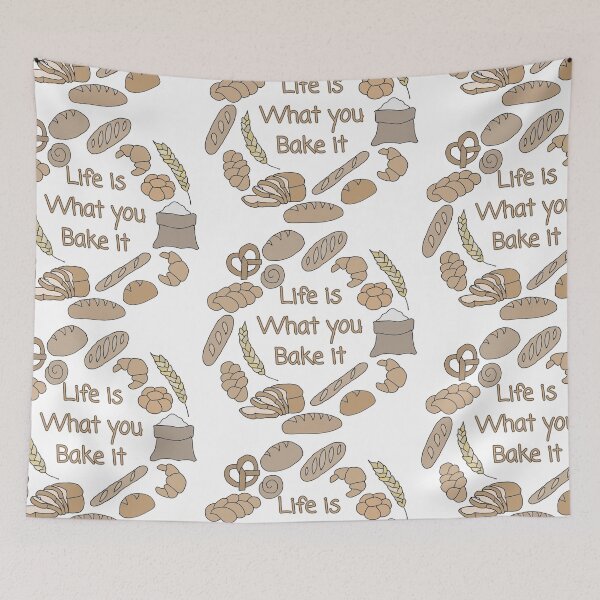 Item preview, Life is what you Bake it designed and sold by Sweet-Stitches.