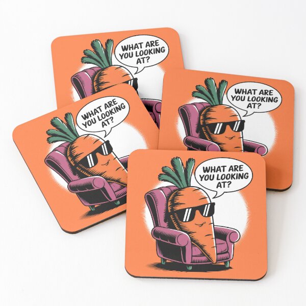 Item preview, What Are You Looking At? - Cool Carrot with Sunglasses designed and sold by Prime-Studio.