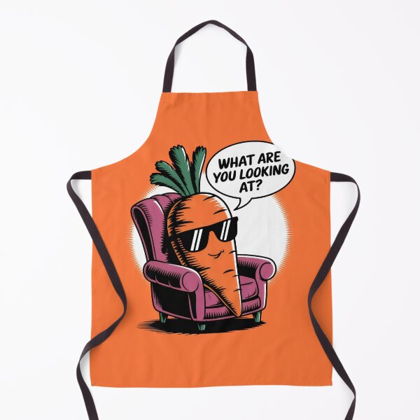 Item preview, What Are You Looking At? - Cool Carrot with Sunglasses designed and sold by Prime-Studio.