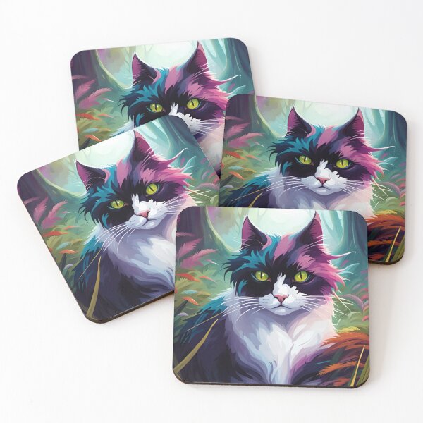 Item preview, Portrait Cat designed and sold by blackwhiteblue.