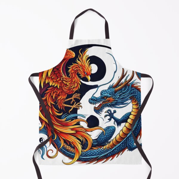 Item preview, Fire Phoenix and Dragon Yin Yang Harmony designed and sold by SunsetTH.