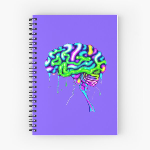 Item preview, Psychedelic brain designed and sold by Glenbobagins.