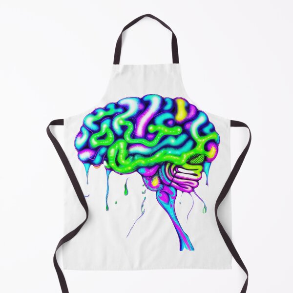 Item preview, Psychedelic brain designed and sold by Glenbobagins.