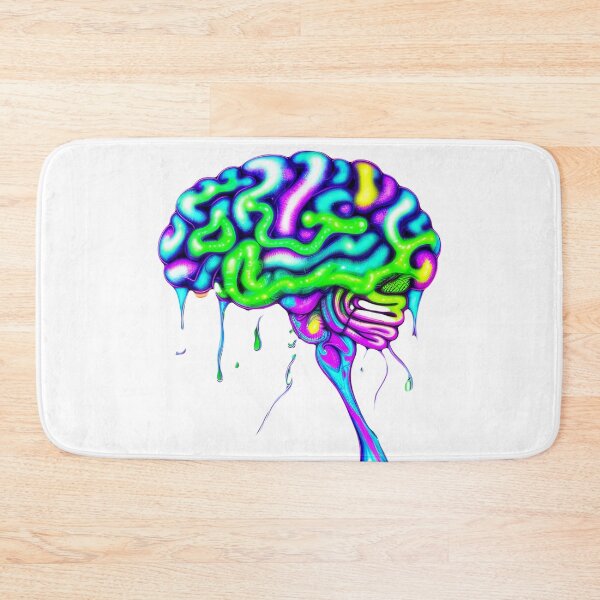 Item preview, Psychedelic brain designed and sold by Glenbobagins.