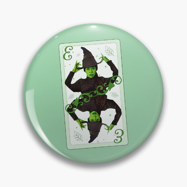 Item preview, Wicked Elphaba Cynthia Erivo Playing Card designed and sold by baranskini.