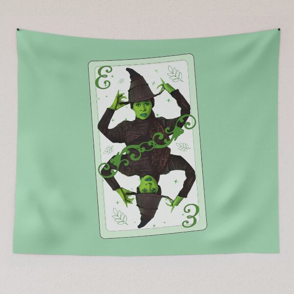 Item preview, Wicked Elphaba Cynthia Erivo Playing Card designed and sold by baranskini.