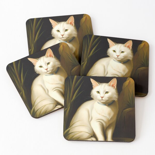 Item preview, Portrait Cat 2 designed and sold by blackwhiteblue.