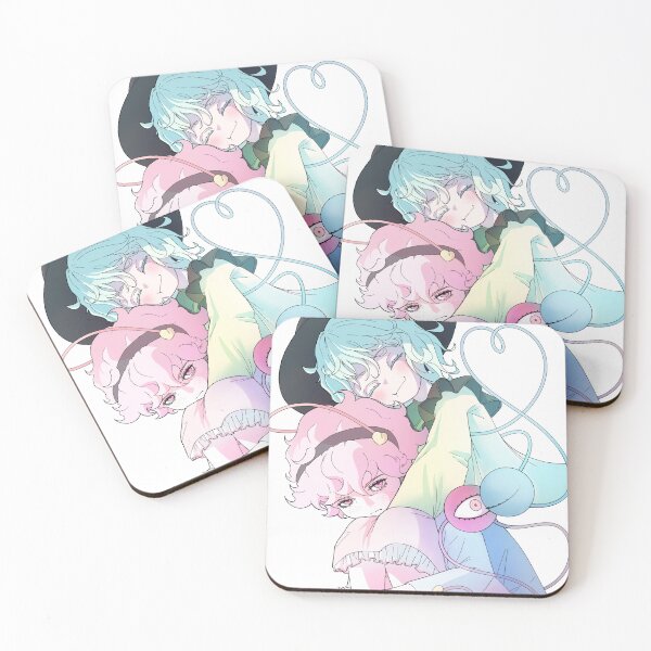 Item preview, Touhou Project - Koishi hugging Satori designed and sold by 4rdisha.