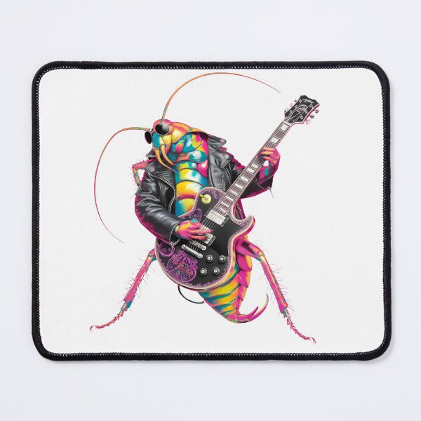 Item preview, Rock 'n' Roll Cockroach - Dancing Cockroach Rockstar designed and sold by ZingZest.