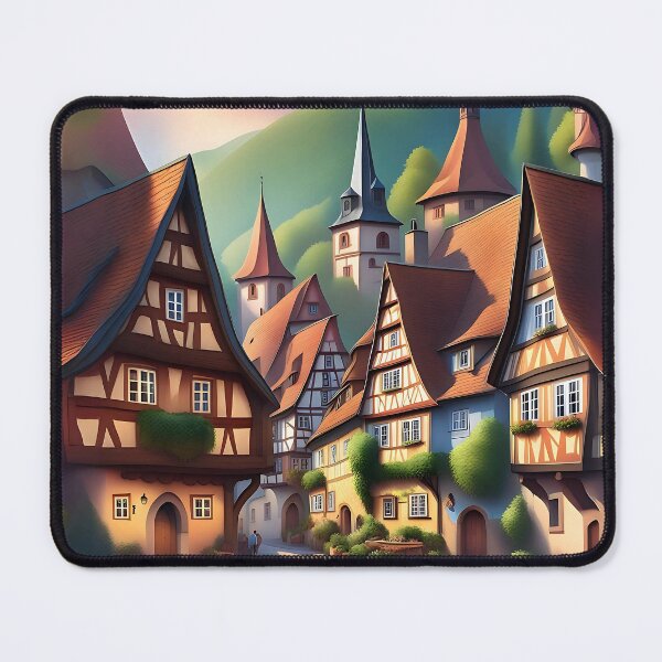 Item preview, Old town in Switzerland designed and sold by Purr95.