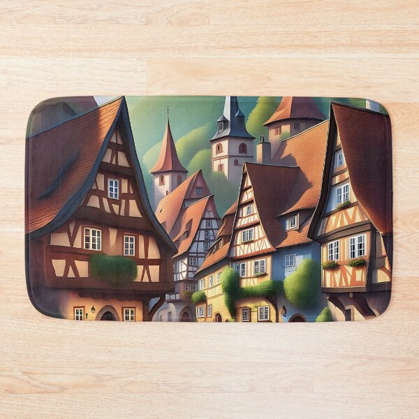 Item preview, Old town in Switzerland designed and sold by Purr95.