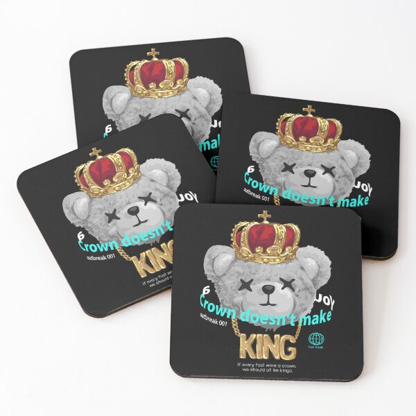 Item preview, Teddy Bear Wisdom, Crown Doesn’t Make a King designed and sold by Philip-p22.
