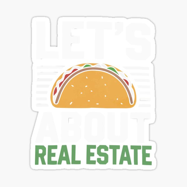Item preview, Taco and Real Estate Agent designed and sold by blackkramla.