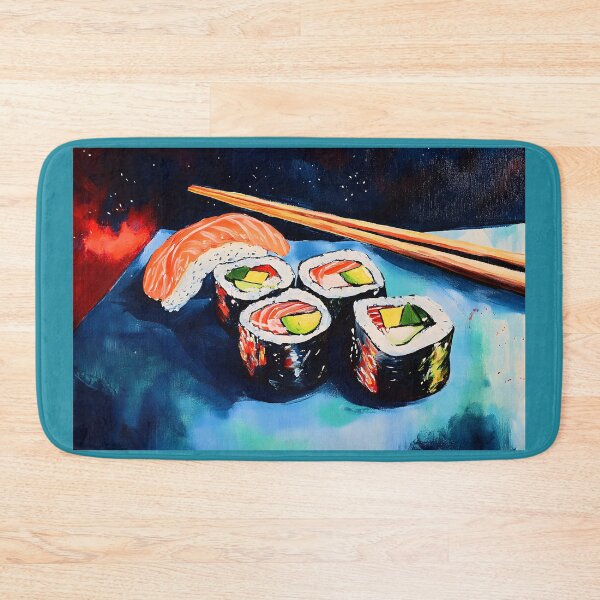Item preview, Cosmic Sushi Delight - A Fusion of Tradition and Artistic Flair Gourmet Japanese Cuisine designed and sold by OlfactoART Studio.