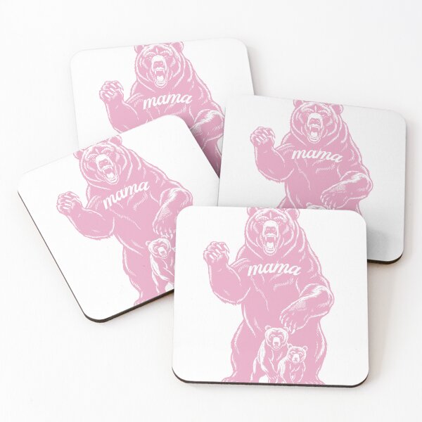Item preview, Version1-Mama Bear, Momma Bear, Mommy Bear, Fun Shirt, Mom takes care of Son or Daughter kids, children, parents, protection, safety, parenting, parents, cubs, babies, baby, hair ribbon, hair bow designed and sold by markmm9.