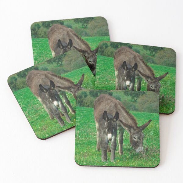 Item preview, Mom and Donkey Son in the Green Farm Fields designed and sold by AngeloDeVal.