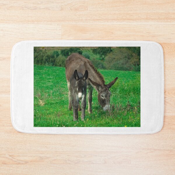 Item preview, Mom and Donkey Son in the Green Farm Fields designed and sold by AngeloDeVal.