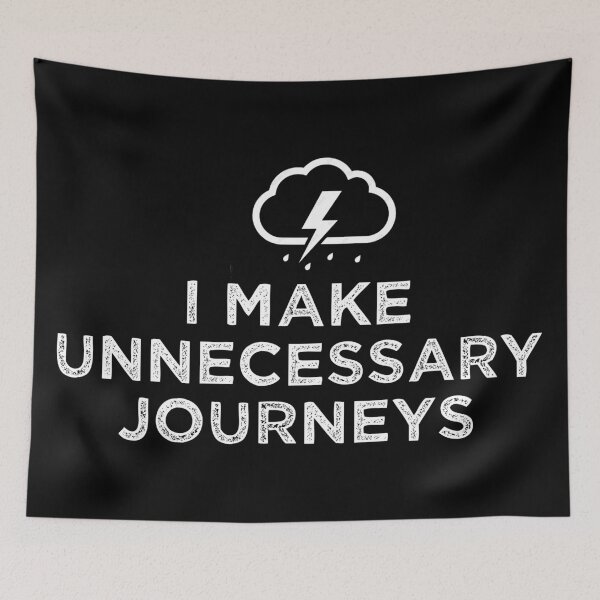Item preview, I Make Unnecessary Journeys designed and sold by REAL IRISH GIFTS.