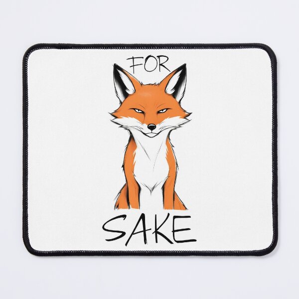 Item preview, A Fox With Bold Outlines - For Fox Sake designed and sold by Ink & Fabric.