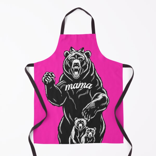 Item preview, Version 3-Mama Bear, Momma Bear, Mommy Bear, Fun Shirt, Mom takes care of Son or Daughter kids, children, parents, protection, safety, parenting, parents, cubs, babies, baby, hair ribbon, hair bow designed and sold by markmm9.