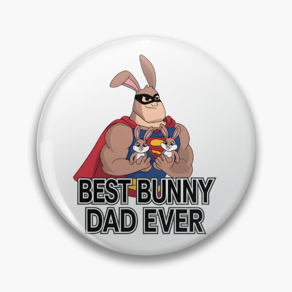 Item preview, Superhero Bunny Dad - Best Bunny Dad Ever designed and sold by ZingZest.