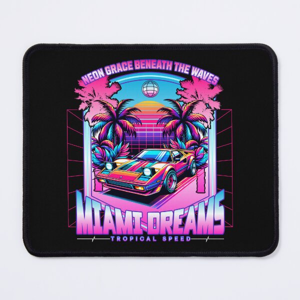 Item preview, Neon Miami Dreams – Tropical Speed designed and sold by Belarte.shop.