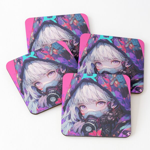 Item preview, Anime cyberpunk girl designed and sold by iWallGlow.