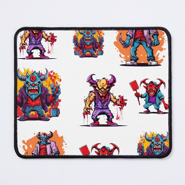 Item preview, Graffiti Demon Creator Artistic Character Pattern 1 designed and sold by Tom-Johnson.