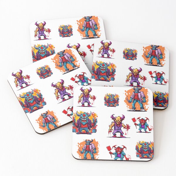 Item preview, Graffiti Demon Creator Artistic Character Pattern 1 designed and sold by Tom-Johnson.