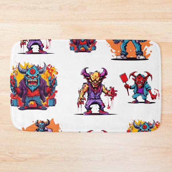 Item preview, Graffiti Demon Creator Artistic Character Pattern 1 designed and sold by Tom-Johnson.