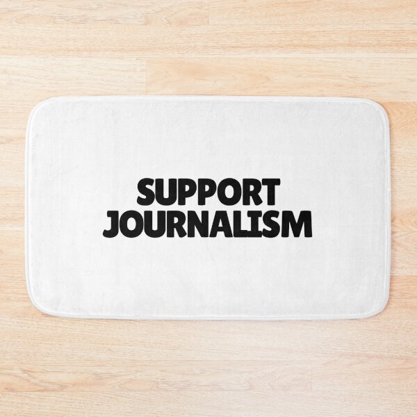 Item preview, Support Journalism  designed and sold by CharmStudio.