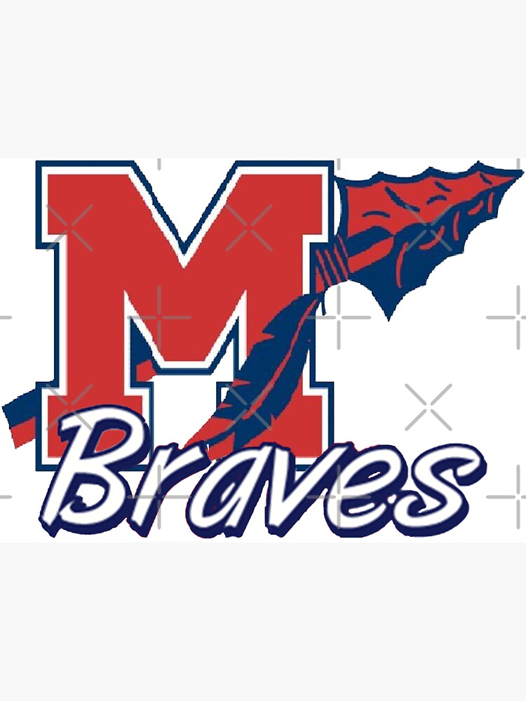 MANALAPAN BRAVES SLEEVELESS LOOSE FIT HOODIE
