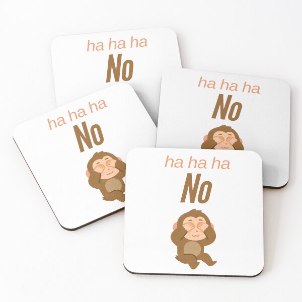 Item preview, Ha ha ha, no designed and sold by Chic Palette .