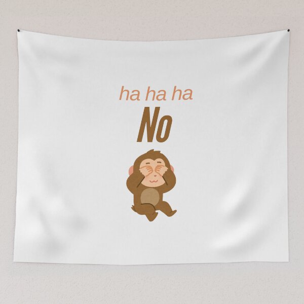 Item preview, Ha ha ha, no designed and sold by Chic Palette .