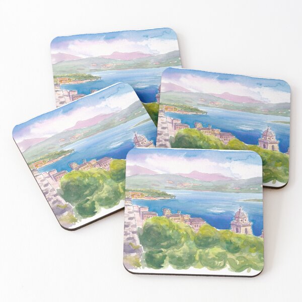 Item preview, View of Porto Venere and Gulf of La Spezia designed and sold by artshop77.