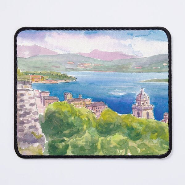 Item preview, View of Porto Venere and Gulf of La Spezia designed and sold by artshop77.