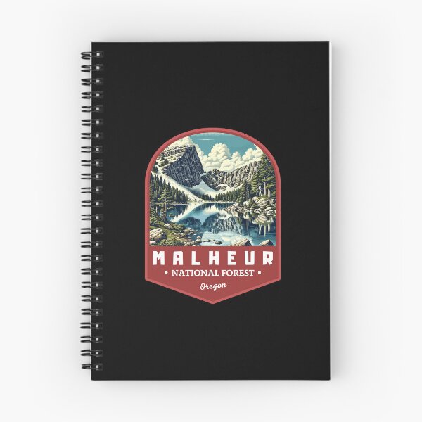 Item preview, Retro Malheur National Forest Oregon Art Travel Landscape designed and sold by MaateoDesign.