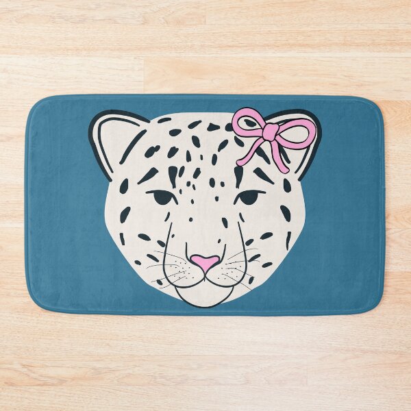 Item preview, Coquette Snow Leopard designed and sold by Magnolia Valley Art.