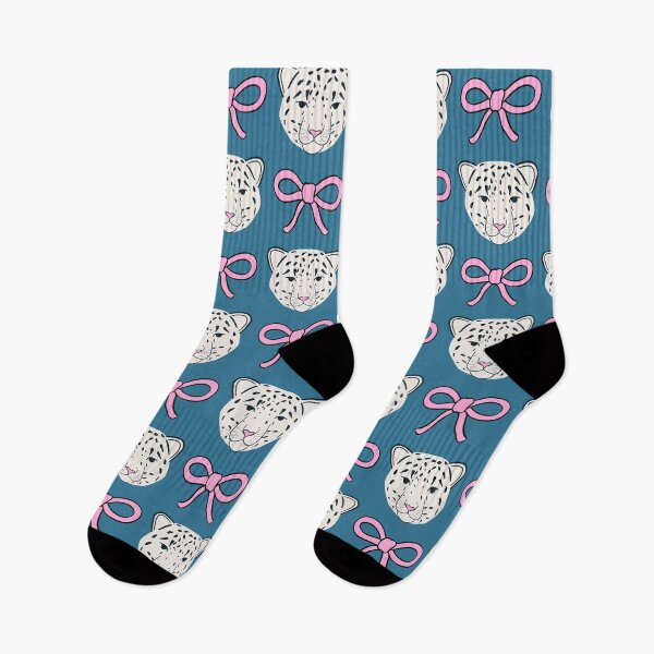 Item preview, Coquette Snow Leopard designed and sold by Magnolia Valley Art.
